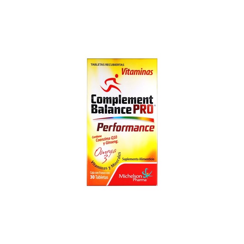 Complement Balance PRO Performance - Suplemento alimenticio, contiene coenzima Q10