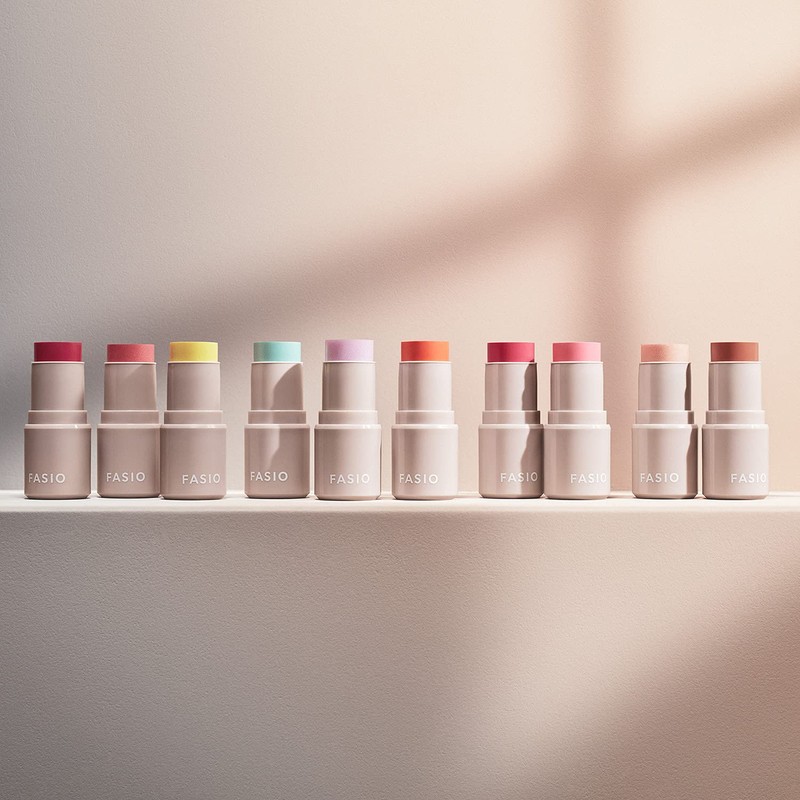 FASIO Multi-Face Stick 02 Baby Cheek 0.14 oz (4 g)