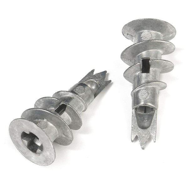 Fix Plasterboard Dowels Assortment Self-Drilling Plasterboard Dowels Metal for Single