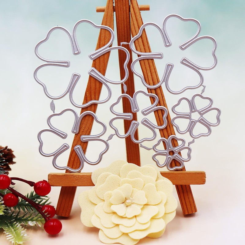 Mabor 3D Rose Flower Metal Die Cuts Flower Cutting Dies