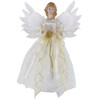YOFIT 12-inch Lighted Angel Christmas Tree Topper - Battery Operated