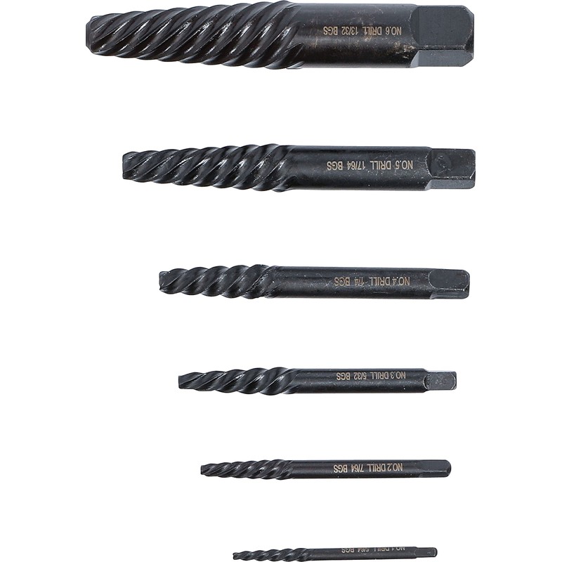 BGS 8549 | Screw Extractor Set | 6 pcs.