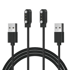 Xininyia 2-Pack Compatible for Max Go Fitness Tacker Smart Watch Charger Magnetic Charging Cable