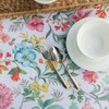 Benson Mills Spillproof Spring/Summer Durable Heavyweight Fabric Indoor Outdoor Tablecloth,