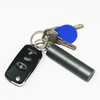 Portable Keychain Pill Case Holder, EFFIET 3 Compartments Metal Pocket