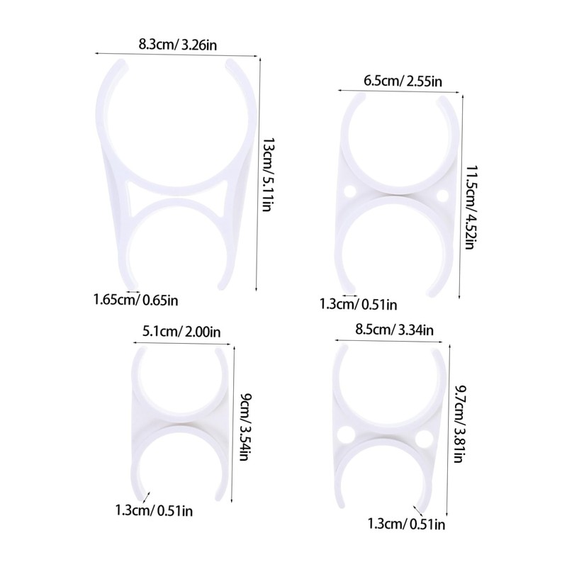 STOBAZA Secure Water Filter Housing Clips 8 Pack Reverse Osmosis