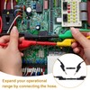 30 PCS Banana Plug Silicone Test Leads Kit, 4mm Stackable
