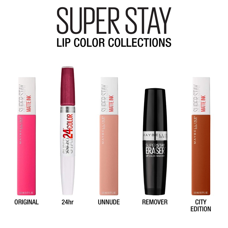 Maybelline New York SuperStay Matte Ink Un-nude Liquid Lipstick, Driver,
