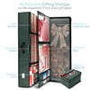 Hearth & Harbor Wrapping Paper Storage Container with Ribbon Storage