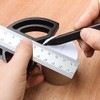 Angle Ruler, high-Precision Universal Protractor, Industrial Marking Ruler, Movable Angle