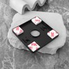 OTOTEC 4PCS Wall Split Flange Aperture 22mm ABS 85.5mm Self-Adhesive