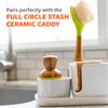 Full Circle Bubble Up -Bamboo Dish Brush & Ceramic Soap