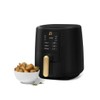 Beautiful 3 Qt Air Fryer with TurboCrisp Technology, Black Sesame