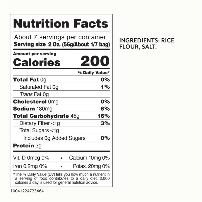 Roland Foods Wide Rice Noodles, 14.1 Ounce Bag, Pack of