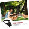 Kisangel Short Nose Dog Muzzle Dog -Barking Muzzle Small Dog
