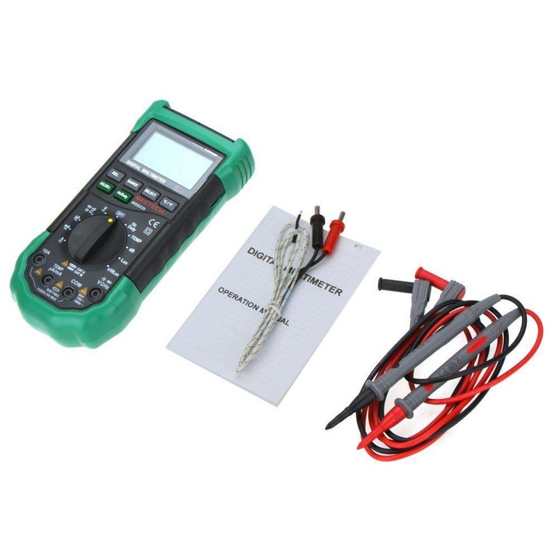 MASTECH MS8229 DMM dezitarumarutime-ta dakkuguri-no-torenzingu/LCD Backlight/W/Noise Illumination Temperature/Humidity Tester