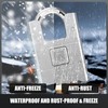 Large Heavy Duty Combination Padlock, [Wraped Beam Cut Resistance] Diyife