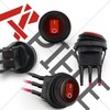 APIELE Waterproof Round Rocker Toggle Switch 20CM Pre-Wired 2 Position