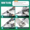 VLOXO Professional Metal Shear Drill Attachment, Sheet Metal Cutter for