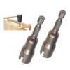 2 pcs Wing Nut Driver Set,Butterfly Hole Socket Wrench For