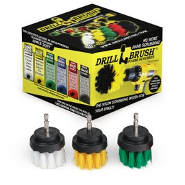 Bathroom Brush Cleaner for Shower - Toilet Scrubber Brush - Spin Brush - Scrubbing Brush for Cleaning - Car Detailing Brushes Interior - Detail Brush Set - Narrow Cleaning Brush - Oven Cleaning Brush