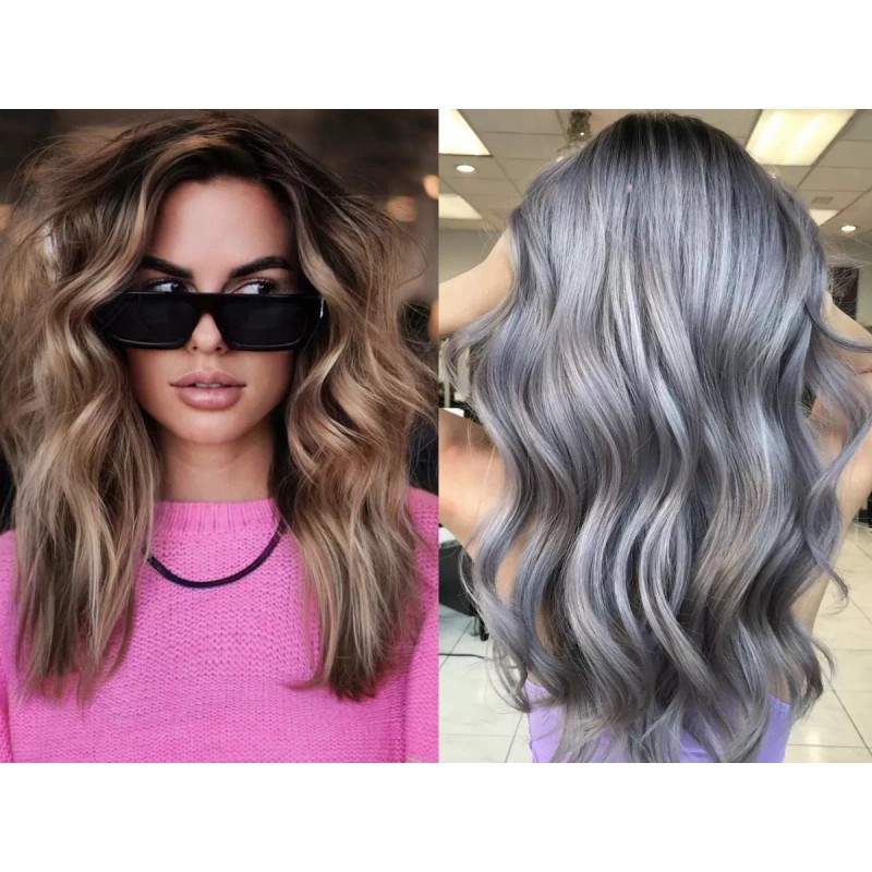 Mg Shampoo Matizador Negro- Cab. Platinado - Canas - Ahumado