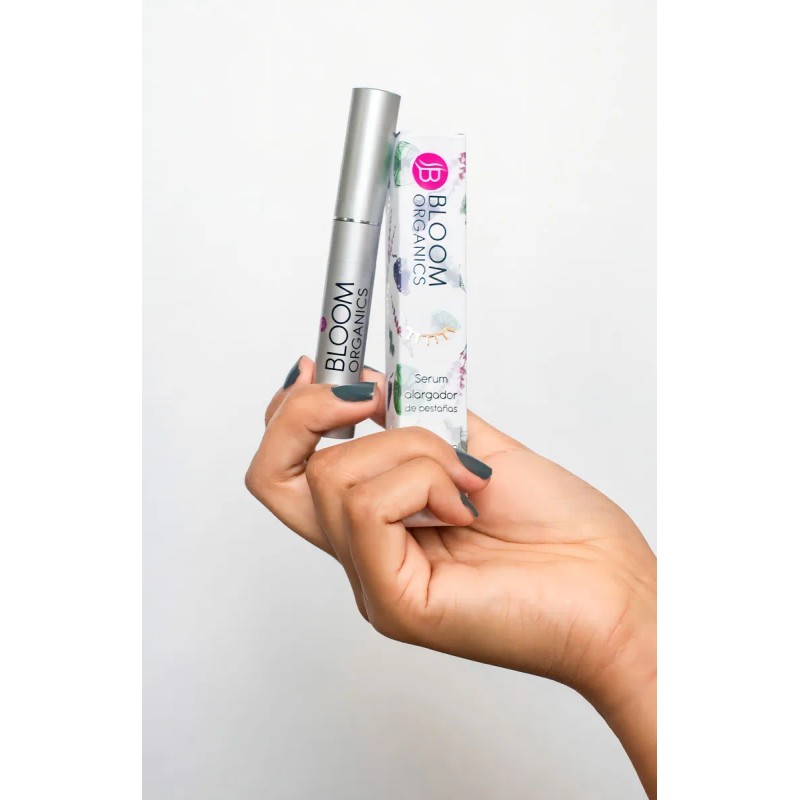 Alargador De Pestañas En Serum Bloom Organics