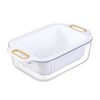 Extendable Over Sink Colander Double Layers Retractable Drainer Basket for
