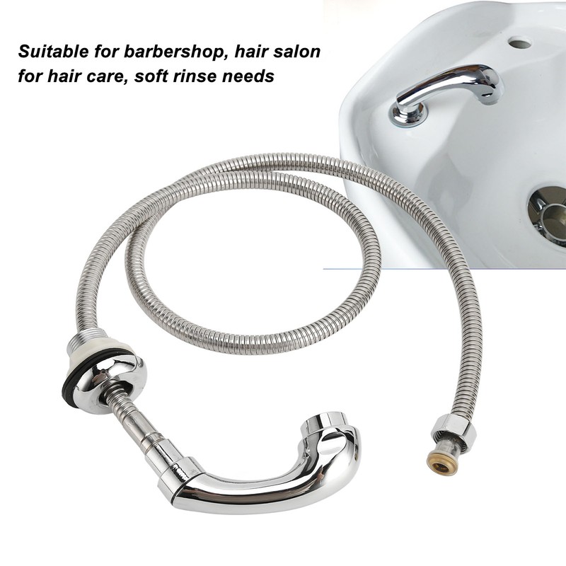 Salon Shampoo Bed Faucet Flexible Hose Practical Shower Head Shampoo