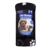 YöL Black Dog Sherpa Pet Blanket Comforting Puppy Dog Separation