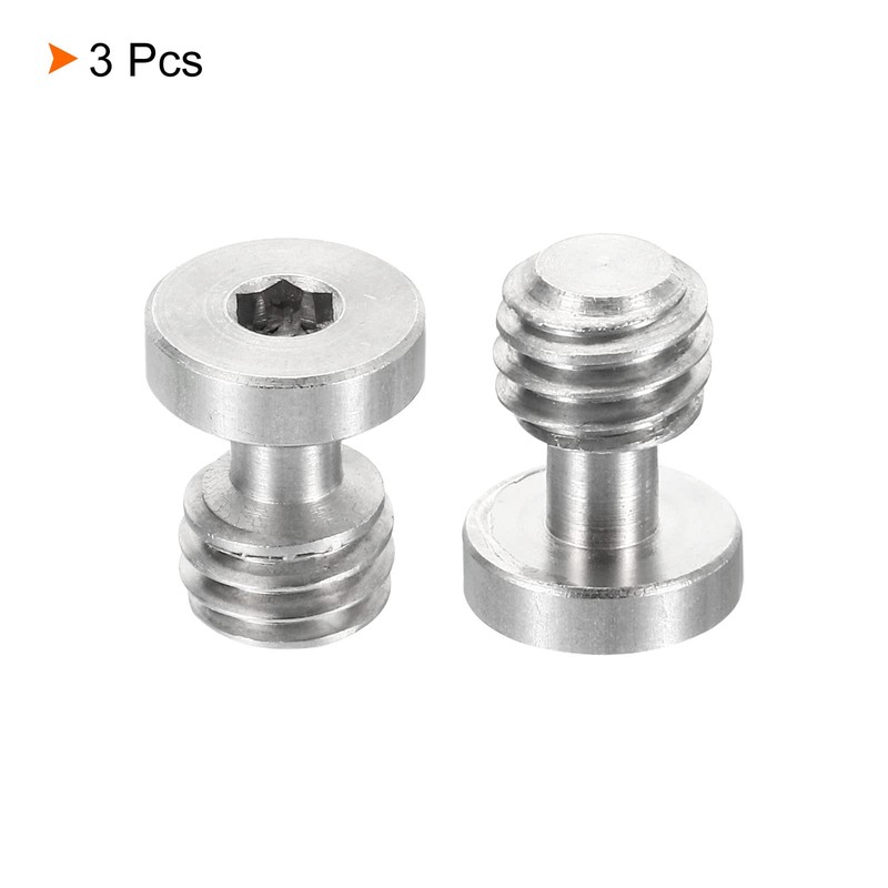 PATIKIL 9.5mm-16 Screw 16mm Length Camera Quick Release Screw Tripod