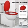 Elongated Toilet Seat a red wall Resin Toilet Seat Slow