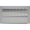 S&S-Shop 40 Furniture Wedges Made of Plastic – White –