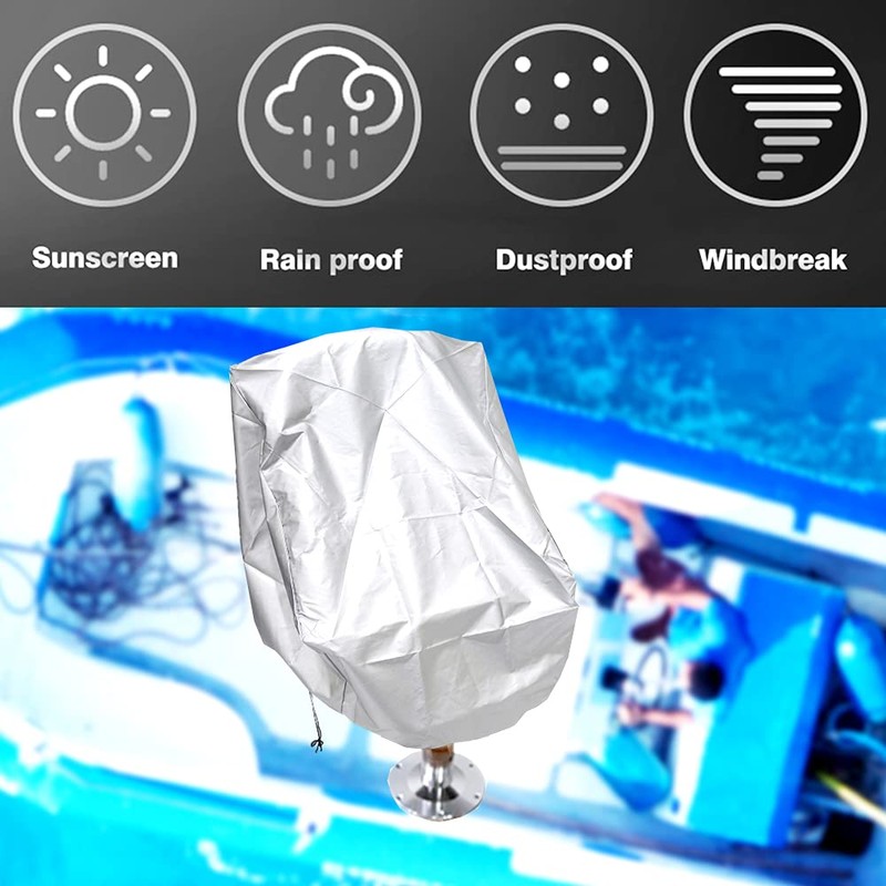 J&C 25X25X47inch Boat Seat Clearance Prime Covers Sun-Protect Canvas Helm