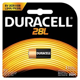 Duracell PX28LBPK Lithium Battery, 6V, 6-Batteries/CT