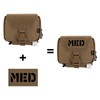 PETAC GEAR Tactical Rip Away Medical Pouch Tear Off First