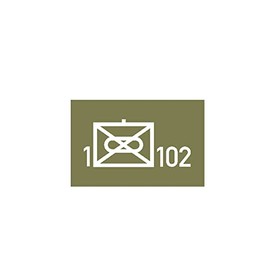 Sticker 1 Armoured Grenadier Battalion 102 Unit German Armed Forces 8.5 x 5.5 cm A5708