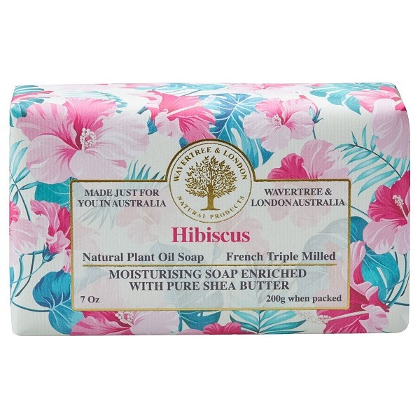 Wavertree & London Soap 200g - Hibiscus