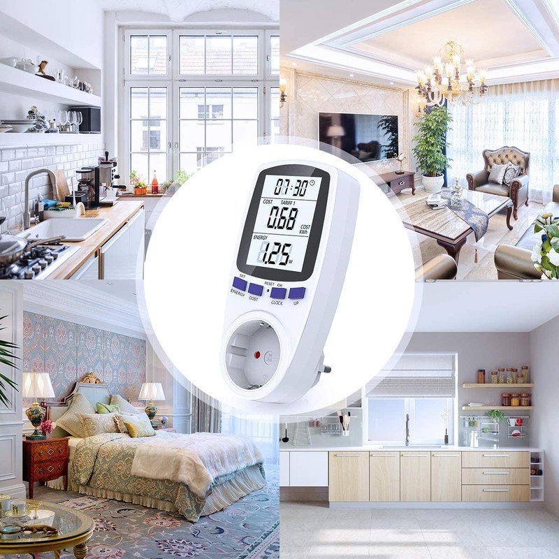 Electricity meter, BMK multifunctional socket, dual rate time sharing range,