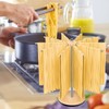 Pasta Drying Rack, Rotatable 304 Stainless Steels Pasta Rack with