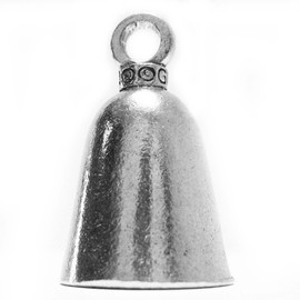 Guardian Maneki Niko Beckoning Cat Motorcycle Biker Luck Gremlin Riding Bell or Key Ring