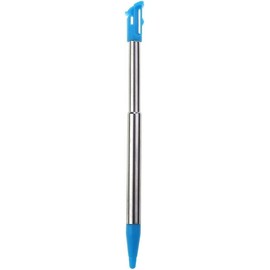 Metal Adjustable Touch Stylus Pen for New 2DS XL LL Video Stylus Pen Game (Metal Blue)