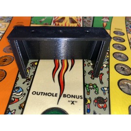 Williams One Million Shot Plastic Cover / Shroud - 1985 Williams Comet Pinball Machine