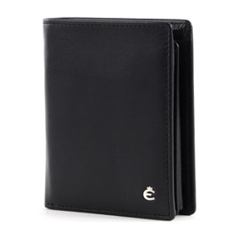 Esquire Wallet 22344900 Black 00 9 x 10.5 cm Hombre, black, Casual