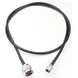 ANHAN N Male to Mini UHF Male Coaxial Cable Mini UHF Coax Cable N Type Coaxial Cable CB Antenna Radio Extension Jumper 3.28 Ft/1M 1Pack