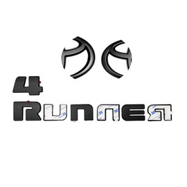 Overlay Emblems Blackout 4RUN Kit 2010-2022 (3pc)