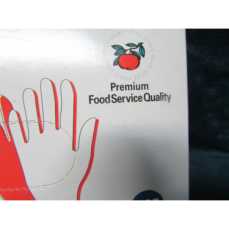 OMAR 100 Small Vinyl Gloves Powder Free Disposable Premium Food