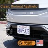 Polestar 3 (2025) No-Drill Front License Plate Holder Mounting Kit,
