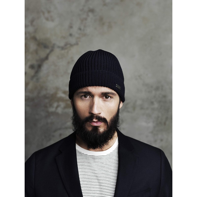 Eisglut Men Klaas Merino Cap - Marine, One Size