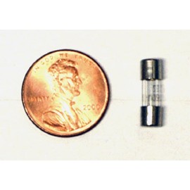 FUSE-MINIATURE 2AG EQUIVALENT 4.5 X 15MM GLASS 1A 125V/250V FAST ACTING 5/PKG BLITER